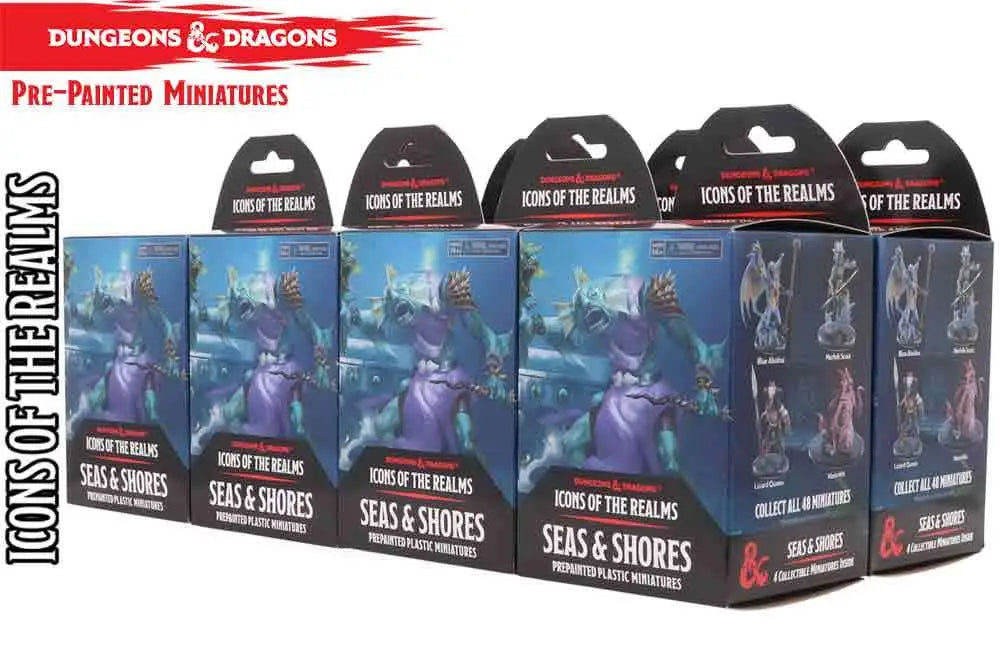 Dungeons & Dragons - Icons of the Realms - Seas & Shores - Booster Brick