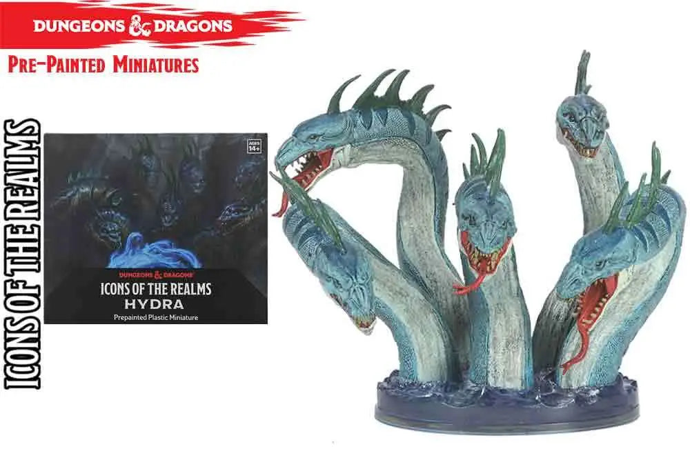 Dungeons & Dragons - Icons of the Realms - Hydra Boxed Miniature