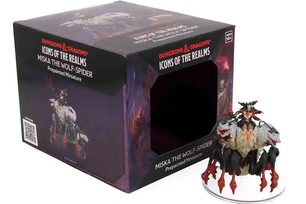 Dungeons & Dragons - Icons of the Realms - Miska the Wolf-Spider Boxed Miniature