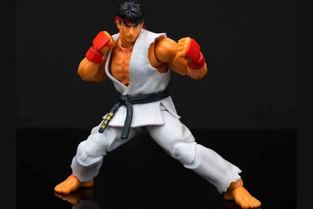 JADA TOYS RYU - STREET FIGHTER 2 DELUXE 1/12 ACTION FIGURE