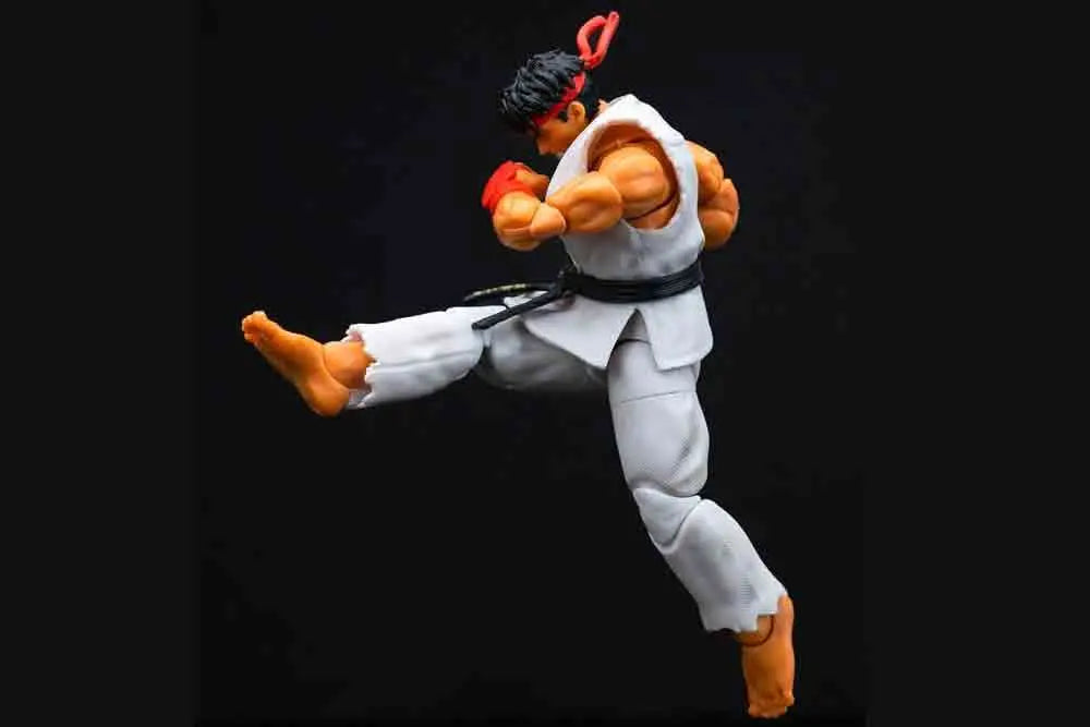 JADA TOYS RYU - STREET FIGHTER 2 DELUXE 1/12 ACTION FIGURE