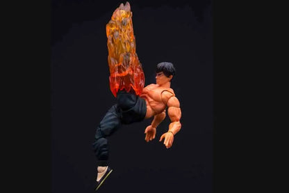 JADA TOYS FEI LONG - STREET FIGHTER 2 DELUXE 1/12 ACTION FIGURE 15 cm