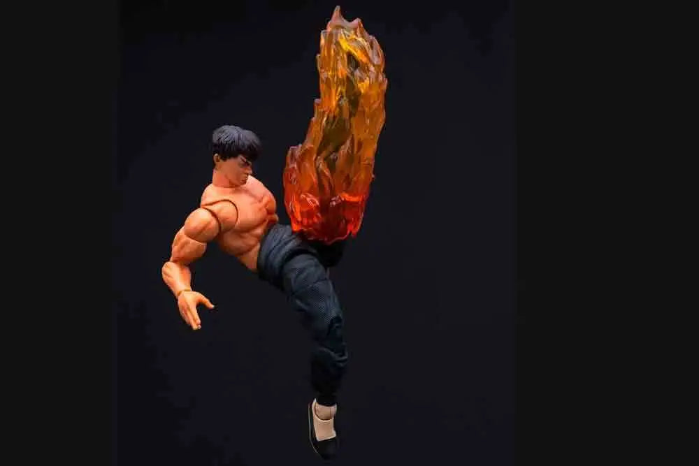 JADA TOYS FEI LONG - STREET FIGHTER 2 DELUXE 1/12 ACTION FIGURE 15 cm