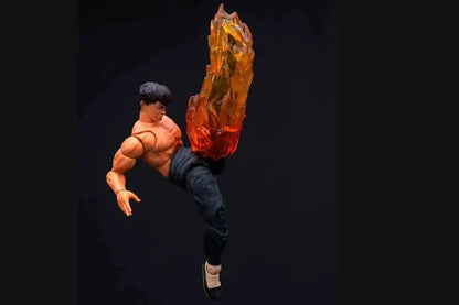 JADA TOYS FEI LONG - STREET FIGHTER 2 DELUXE 1/12 ACTION FIGURE 15 cm