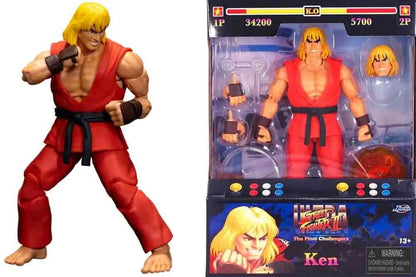 JADA TOYS KEN - STREET FIGHTER 2 DELUXE 1/12 ACTION FIGURE 15 cm