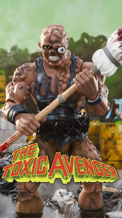 SUPER 7 TOXIC AVENGER ULTIMATES! TOXIC AVENGER MOVIE ACTION FIGURE 18 cm