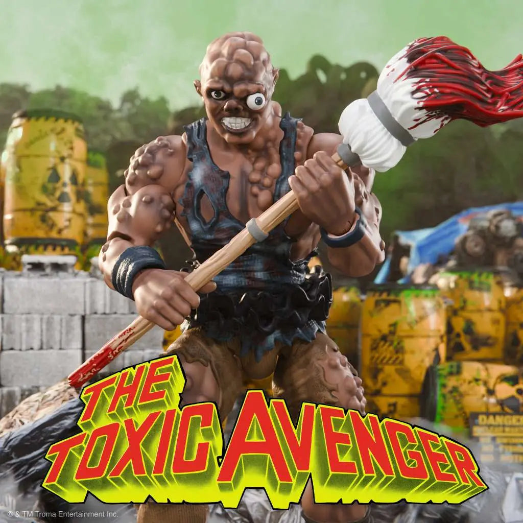 SUPER 7 TOXIC AVENGER ULTIMATES! TOXIC AVENGER MOVIE ACTION FIGURE 18 cm