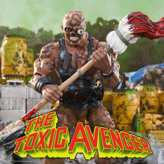 SUPER 7 TOXIC AVENGER ULTIMATES! TOXIC AVENGER MOVIE ACTION FIGURE 18 cm