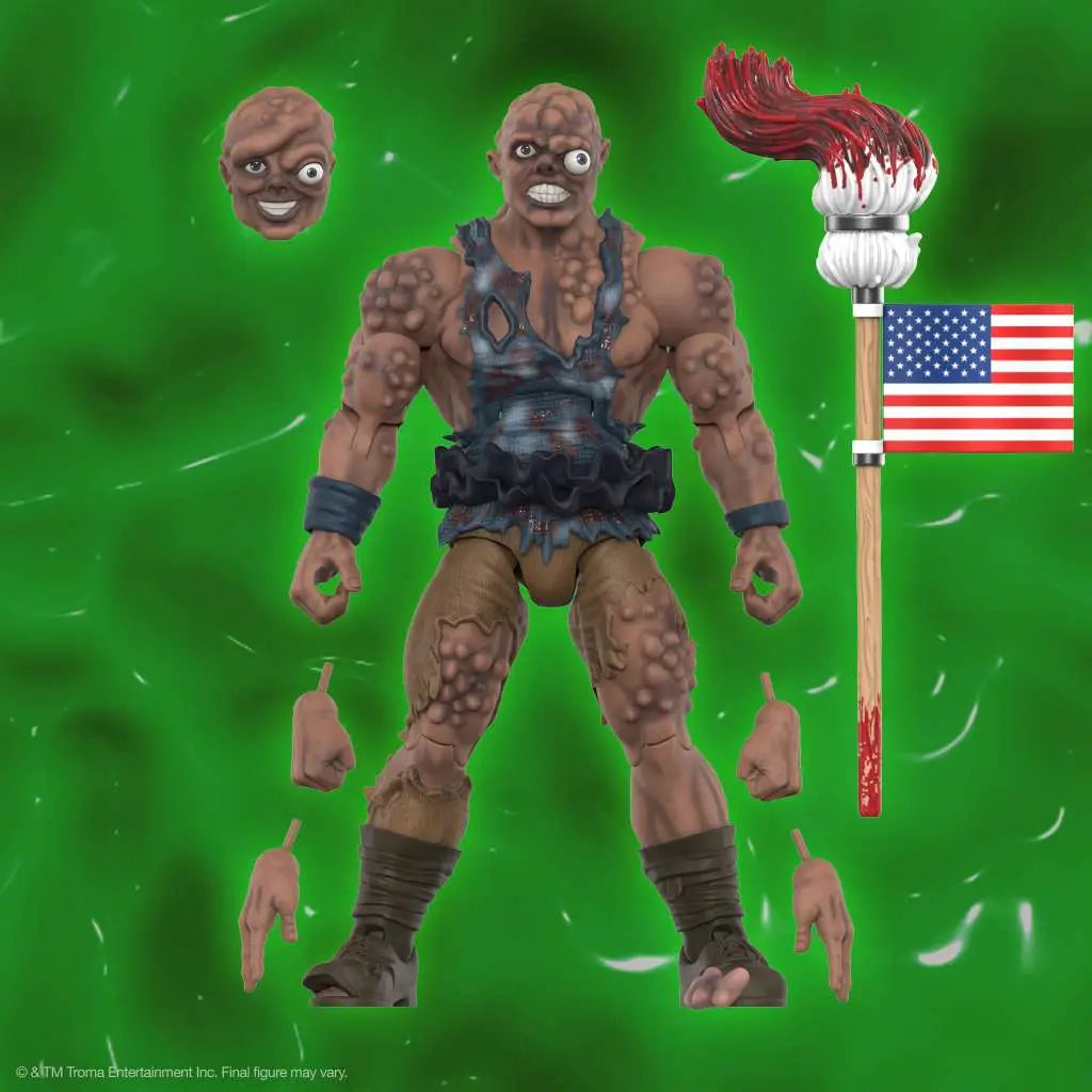 SUPER 7 TOXIC AVENGER ULTIMATES! TOXIC AVENGER MOVIE ACTION FIGURE 18 cm