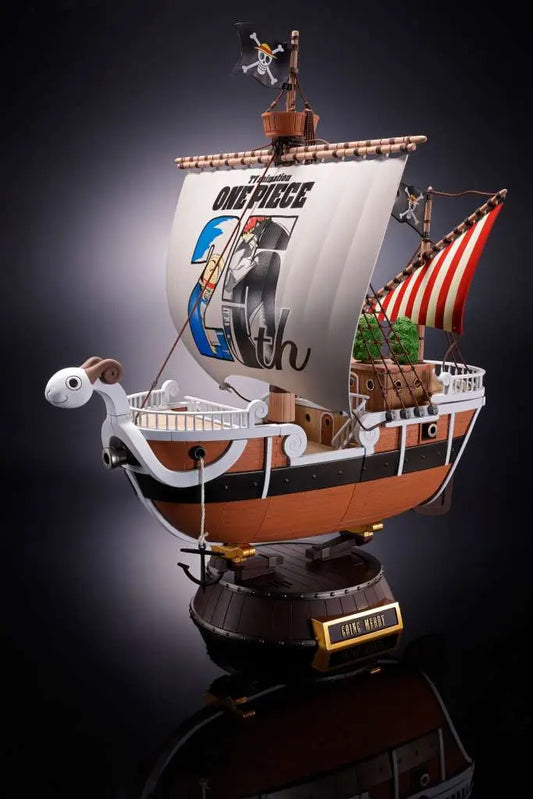BANDAI - ONE PIECE CHOGOKIN GOING MERRY ANIMATION 25TH ANNI MEMORIAL EDITION REPLICA 28 cm