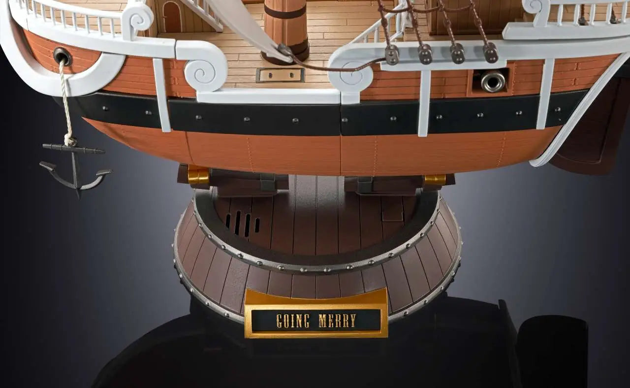 BANDAI - ONE PIECE CHOGOKIN GOING MERRY ANIMATION 25TH ANNI MEMORIAL EDITION REPLICA 28 cm