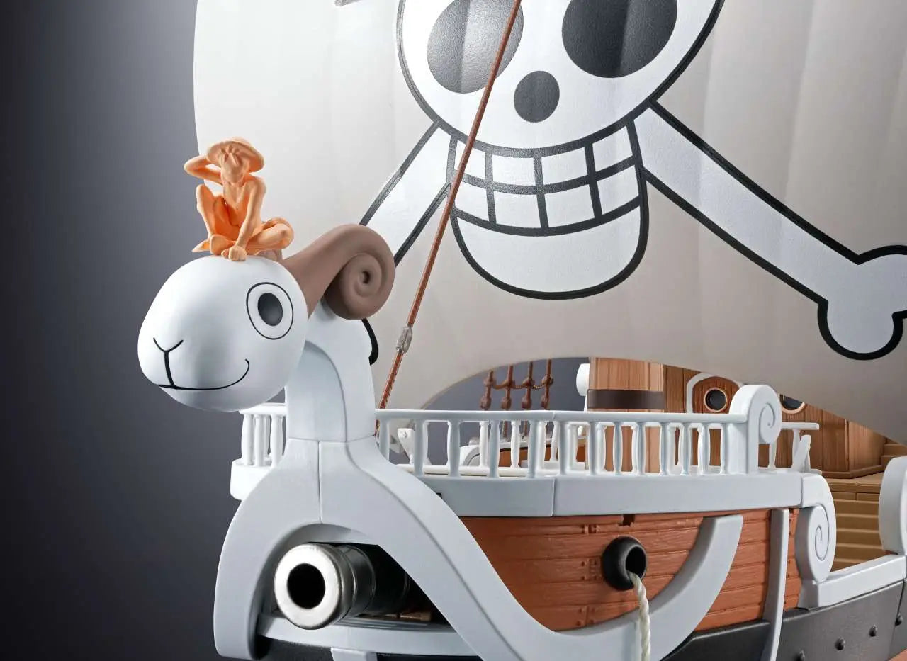BANDAI - ONE PIECE CHOGOKIN GOING MERRY ANIMATION 25TH ANNI MEMORIAL EDITION REPLICA 28 cm