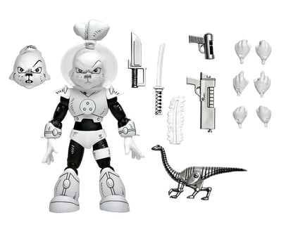 NECA - USAGI YOJIMBO USAGI YOJIMBO SPACE BLACK & WHITE AF ACTION FIGURE 17 cm