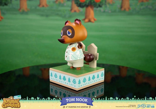 ANIMAL CROSSING NEW HORIZONS TOM NOOK PVC STATUE