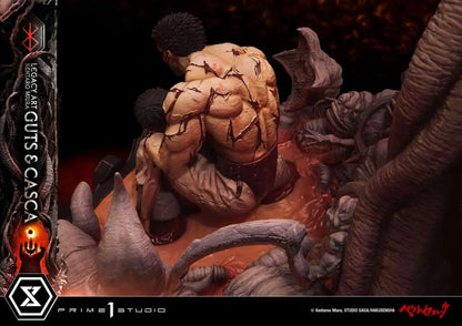PRIME 1 GUTS & CASCA - BERSERK & LEGACY ART KENTARO MIURA BONUS VERSION STATUA 72 cm
