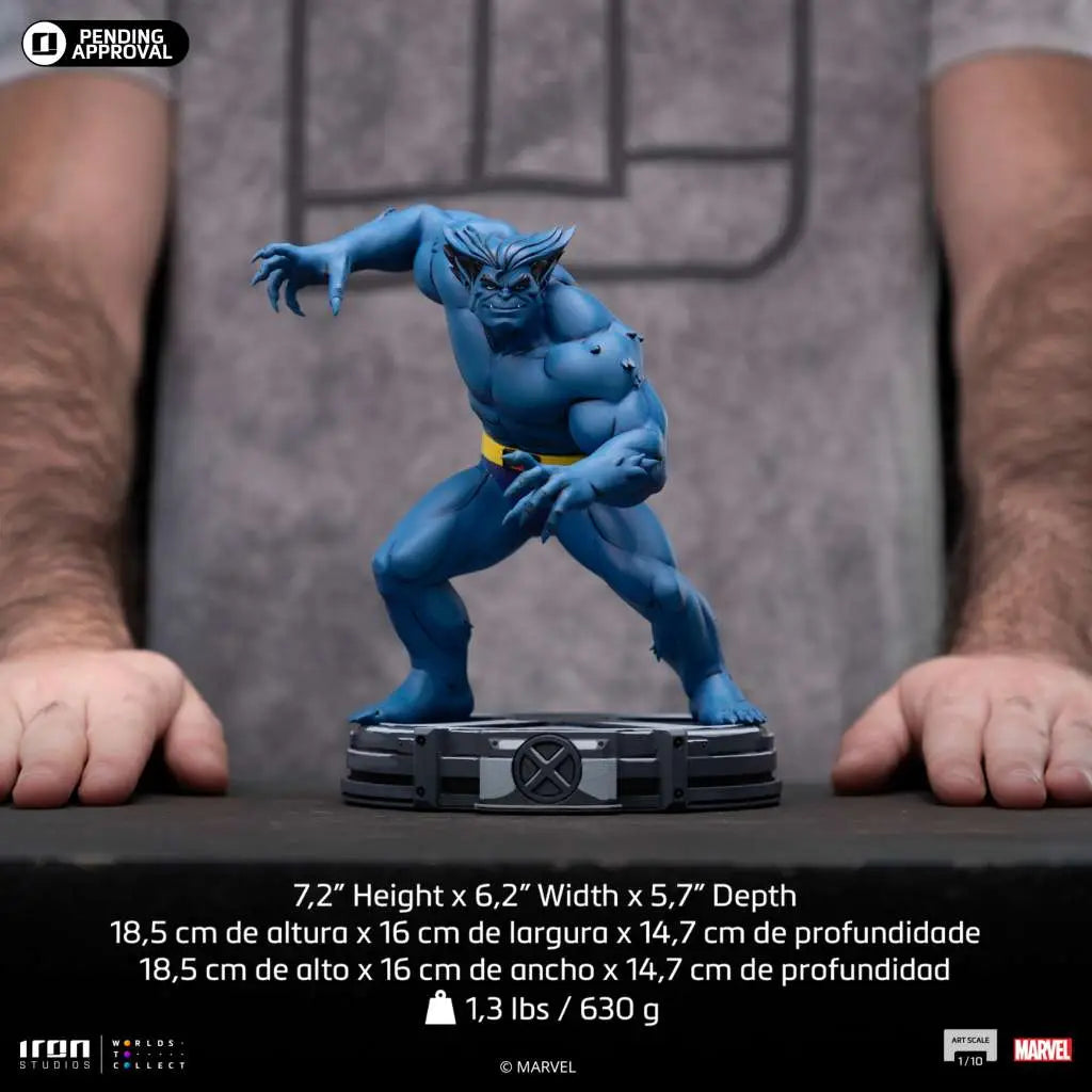 IRON STUDIOS - DISNEY X-MEN '97 BEAST 1/10 STATUA 18.5 cm