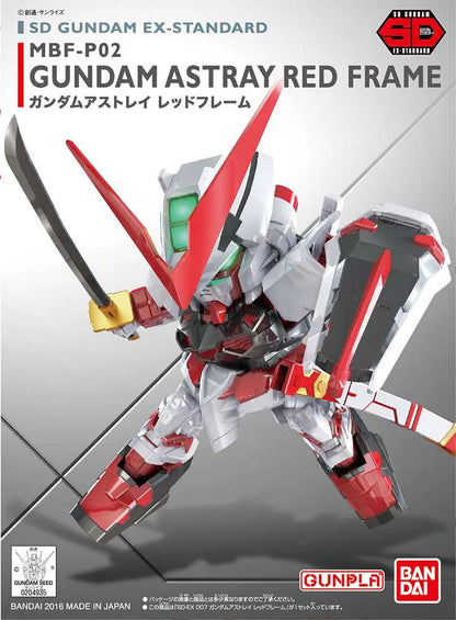 BANDAI - GUNDAM SD RED FRAME EX STANDARD 007 MODEL KIT 8 cm