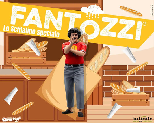 INFINITE STATUE - FANTOZZI FANTOZZI CECCO LO SCFILATINO SPECIALO CINEMINI PVC MINI FIGURA 12 cm