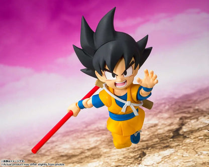 BANDAI - DRAGON BALL DAIMA SHF MINI SON GOKU ACTION FIGURE 7 cm