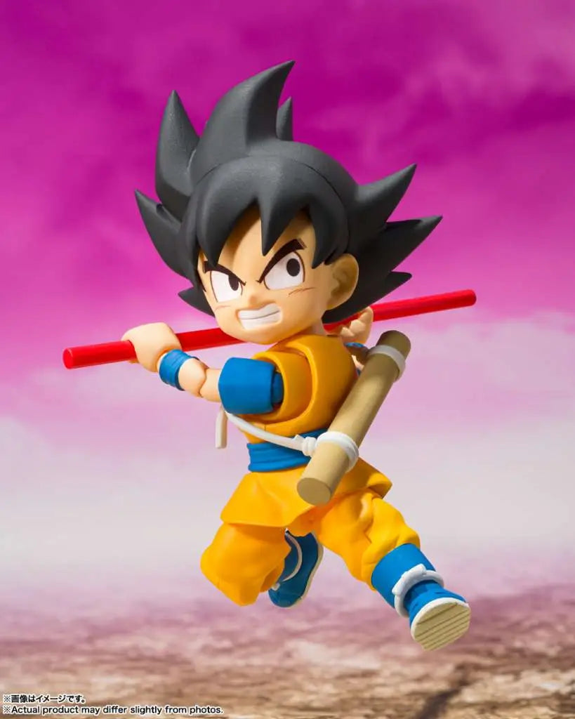 BANDAI - DRAGON BALL DAIMA SHF MINI SON GOKU ACTION FIGURE 7 cm