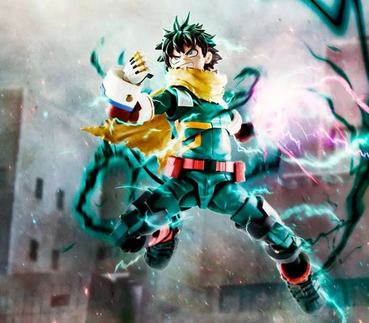 BANDAI MIDORIYA & IZUKU - MY HERO ACADEMIA SHF ACTION FIGURE 14 cm