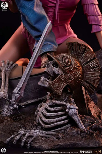 ARMY OF DARKNESS ASH 1/4 DELUXE PREMIER STATUE