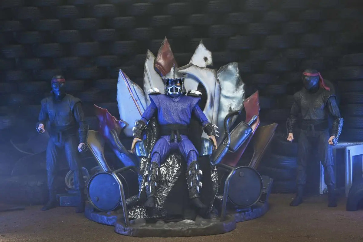 NECA - TEENAGE MUTANT NINJA TURTLES TMNT 2 SECRET OOZE SHREDDER THRONE DIORAMA 22 cm