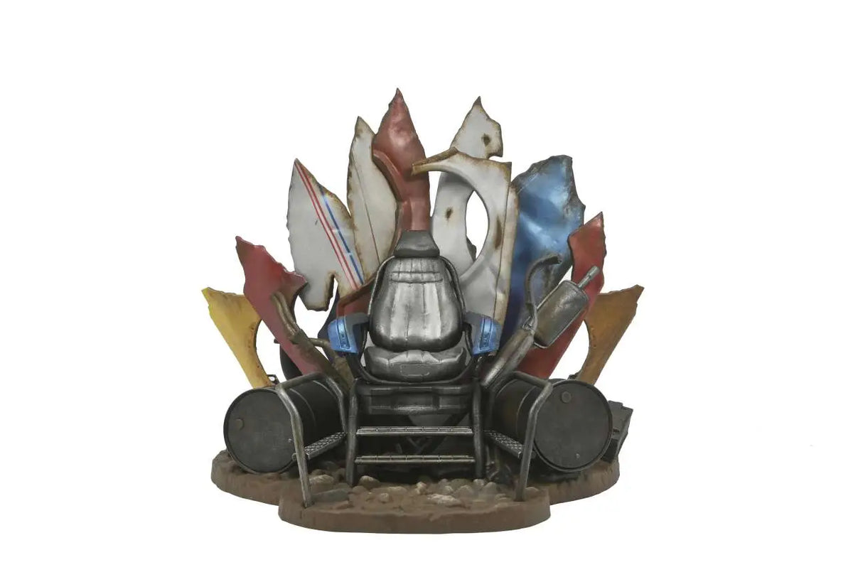 NECA - TEENAGE MUTANT NINJA TURTLES TMNT 2 SECRET OOZE SHREDDER THRONE DIORAMA 22 cm
