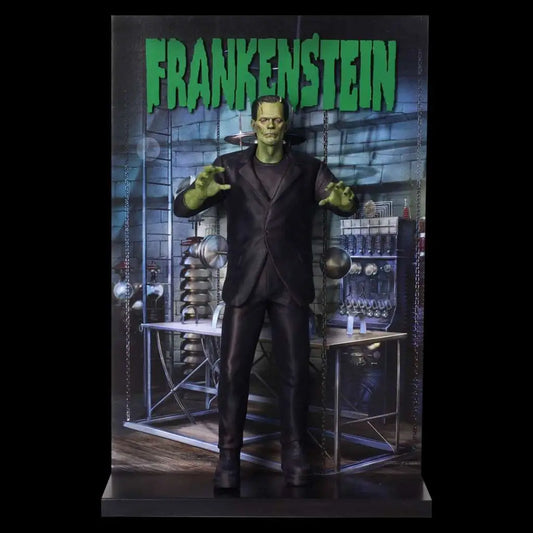 UNIVERSAL MONSTERS POSTER FRANKENSTEIN ICONIC FAN FIGURE
