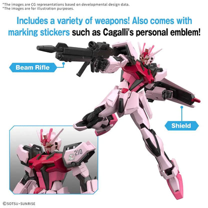 BANDAI EG STRIKE ROUGE 1/144 MODEL KIT 10 cm