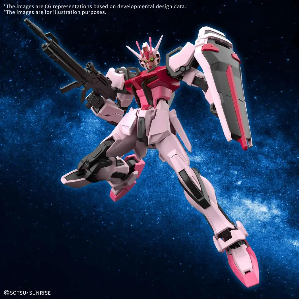 BANDAI EG STRIKE ROUGE 1/144 MODEL KIT 10 cm