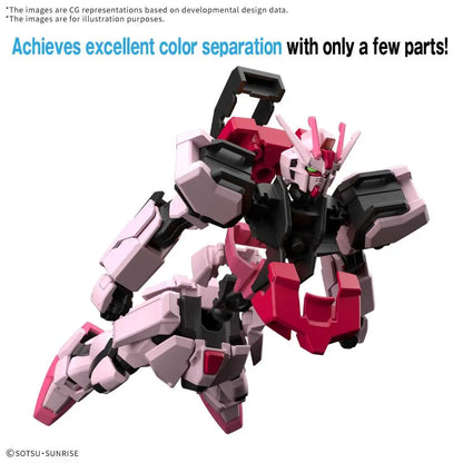 BANDAI EG STRIKE ROUGE 1/144 MODEL KIT 10 cm