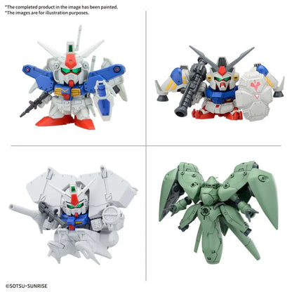 BANDAI - GUNDAM BB SENSHI MS 0083 STARDUST MEMORY SET MODEL KIT 7 cm