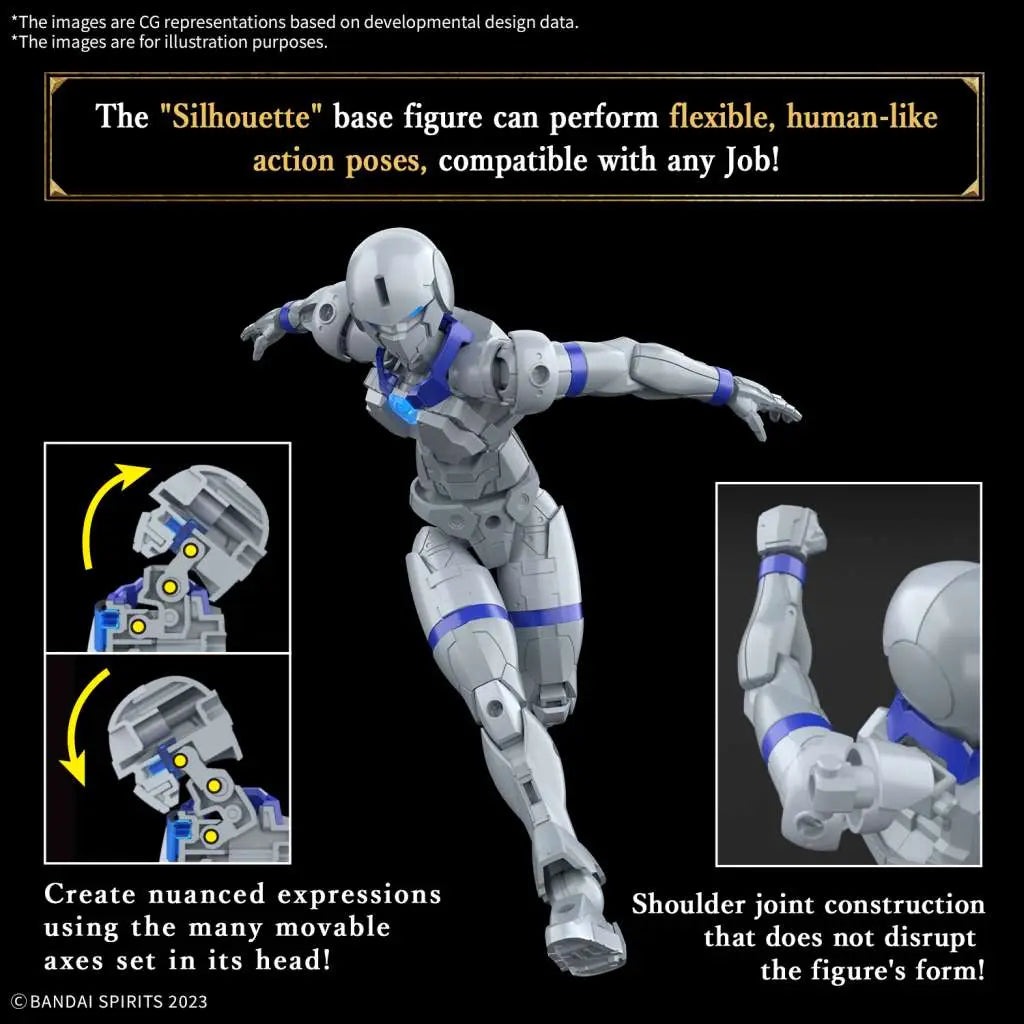 BANDAI 30MF LIBER PRIEST MODEL KIT 15 cm