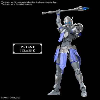 BANDAI 30MF LIBER PRIEST MODEL KIT 15 cm