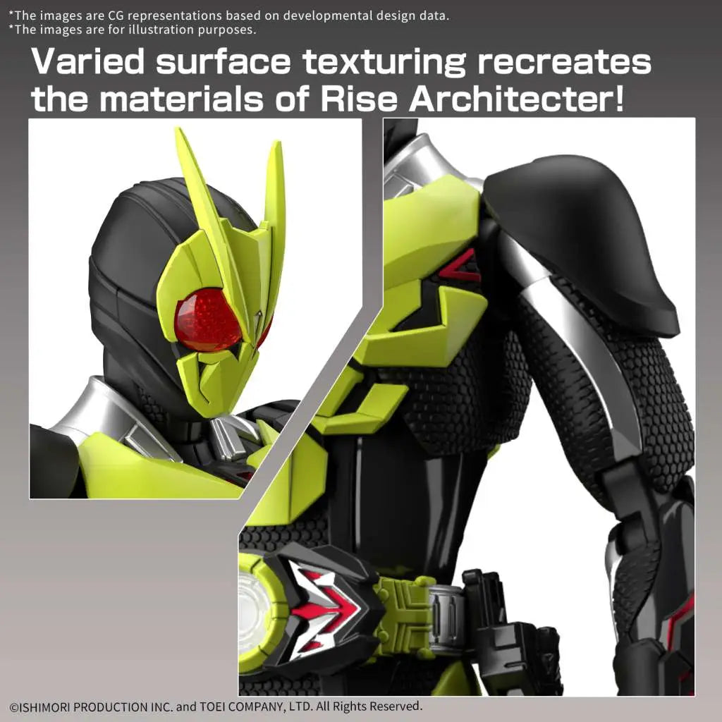 BANDAI RISE KAMEN RIDER ZERO ONE RISING HOPPER MODEL KIT 15 cm