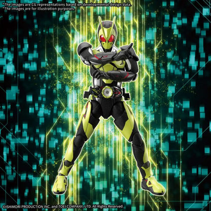 BANDAI RISE KAMEN RIDER ZERO ONE RISING HOPPER MODEL KIT 15 cm