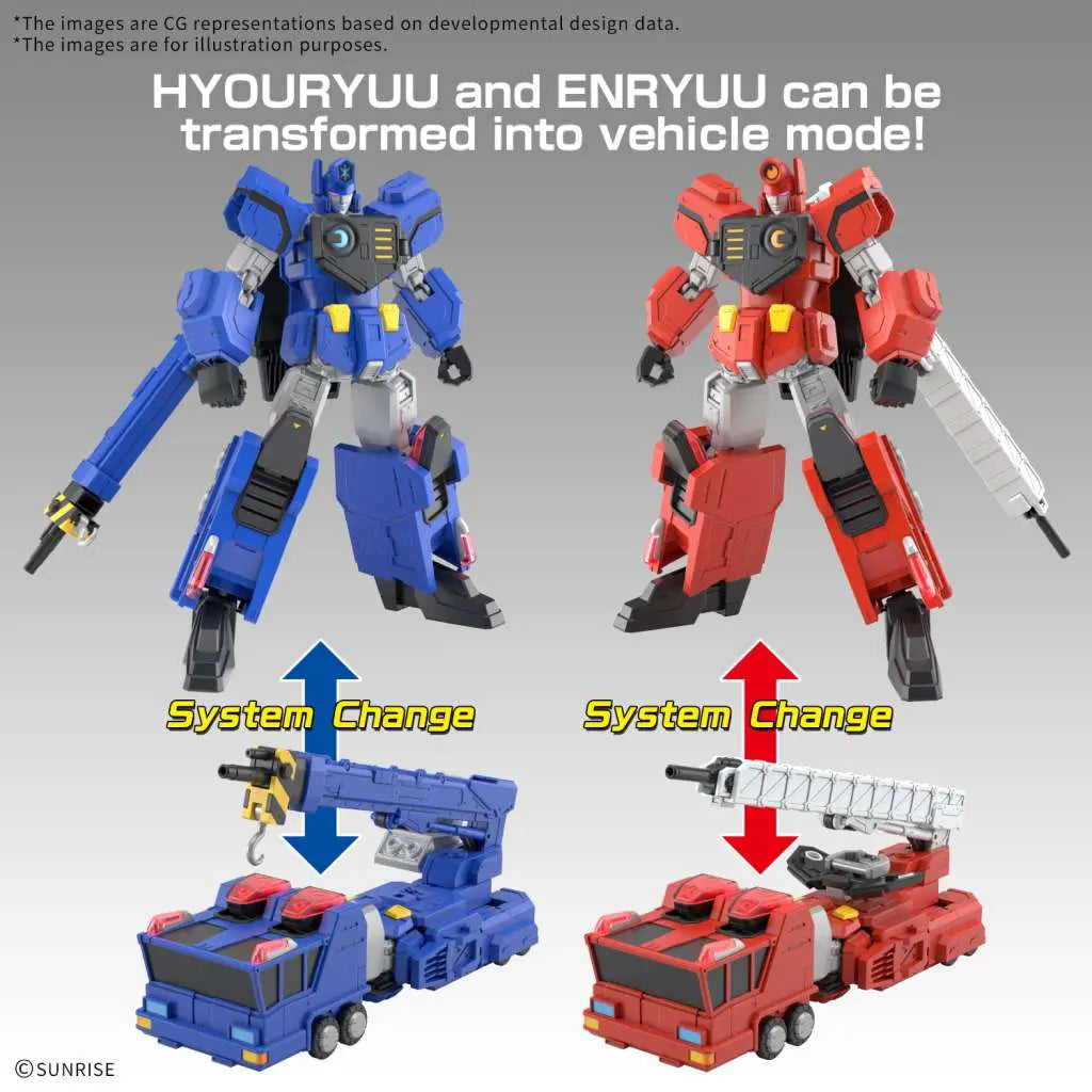 BANDAI HG CHORYUJIN MODEL KIT 15 cm