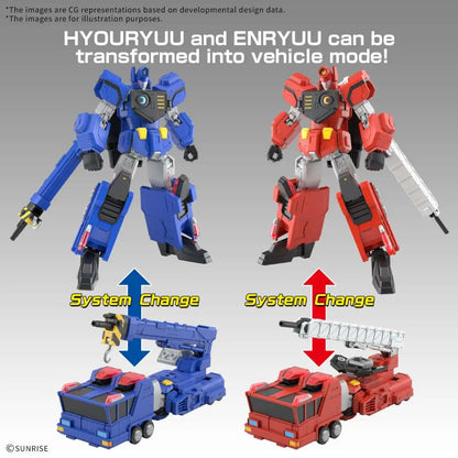 BANDAI HG CHORYUJIN MODEL KIT 15 cm