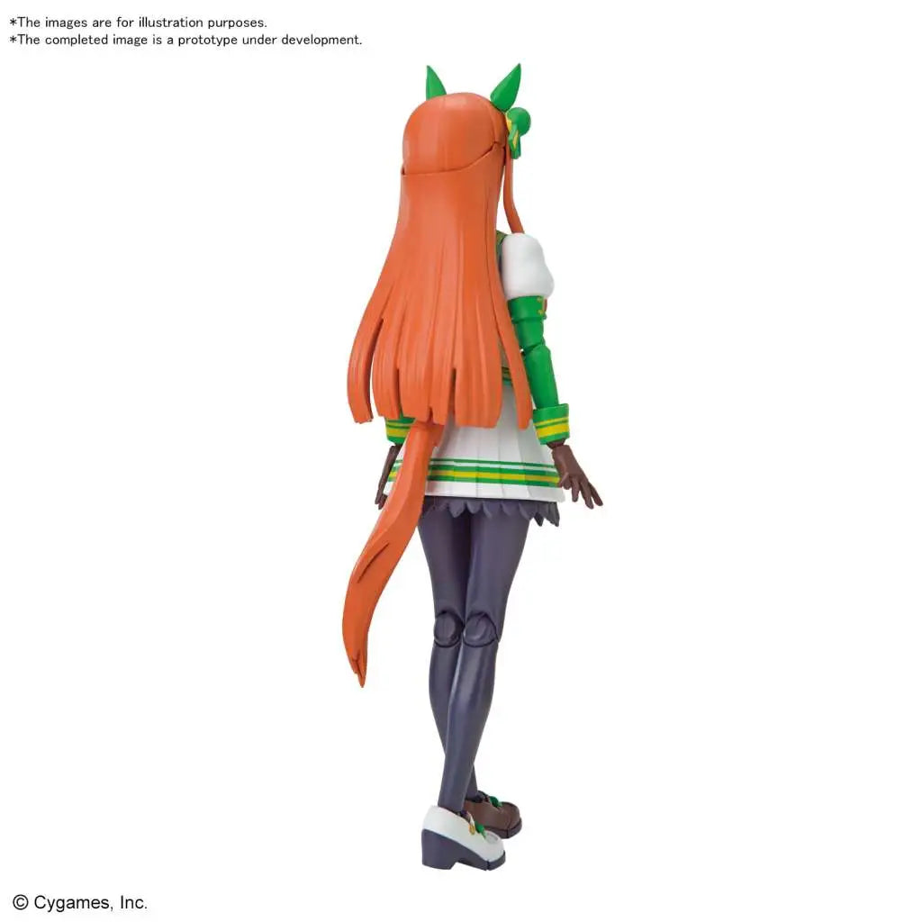 BANDAI RISE UMAMUSUME PRETTY DERBY SILENCE SUZUKA MODEL KIT 13 cm