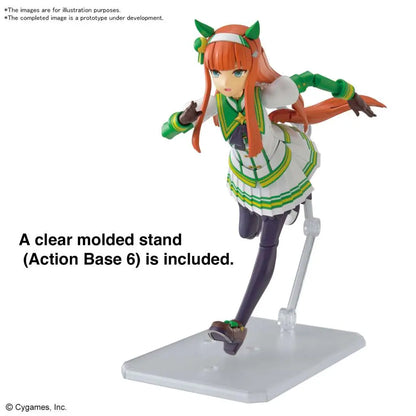 BANDAI RISE UMAMUSUME PRETTY DERBY SILENCE SUZUKA MODEL KIT 13 cm