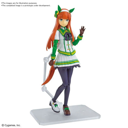 BANDAI RISE UMAMUSUME PRETTY DERBY SILENCE SUZUKA MODEL KIT 13 cm