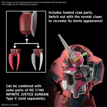 BANDAI HG Z’GOK SEED FREEDOM VER 1/144 MODEL KIT 12 cm
