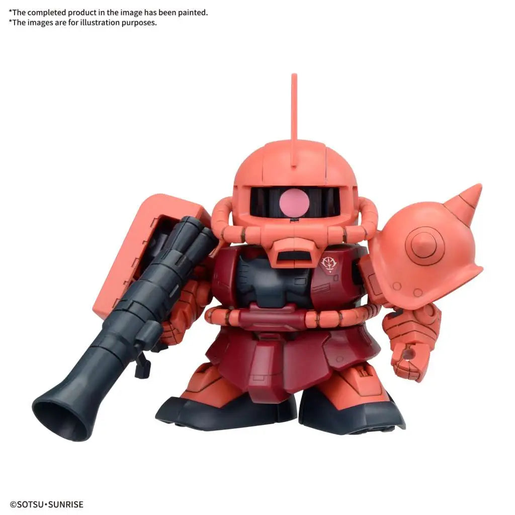 BANDAI - GUNDAM BB SENSHI MS PRINCIPALITY ZEON MS SET MODEL KIT 7 cm