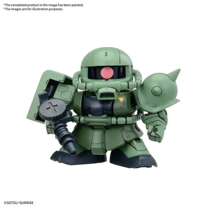 BANDAI - GUNDAM BB SENSHI MS PRINCIPALITY ZEON MS SET MODEL KIT 7 cm