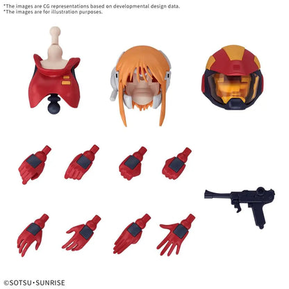 BANDAI - GUNDAM RISE ZZ PLE TWO MODEL KIT 12 cm