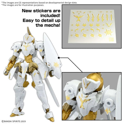 BANDAI 30MM EXM-A9RK SPINATIO ROYAL KNIGHT TYPE 1/144 MODEL KIT 12 cm