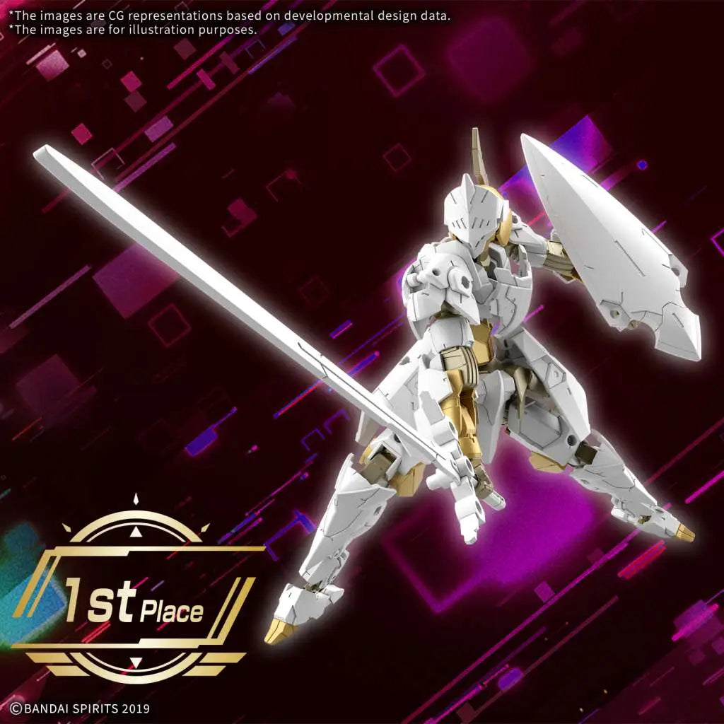 BANDAI 30MM EXM-A9RK SPINATIO ROYAL KNIGHT TYPE 1/144 MODEL KIT 12 cm