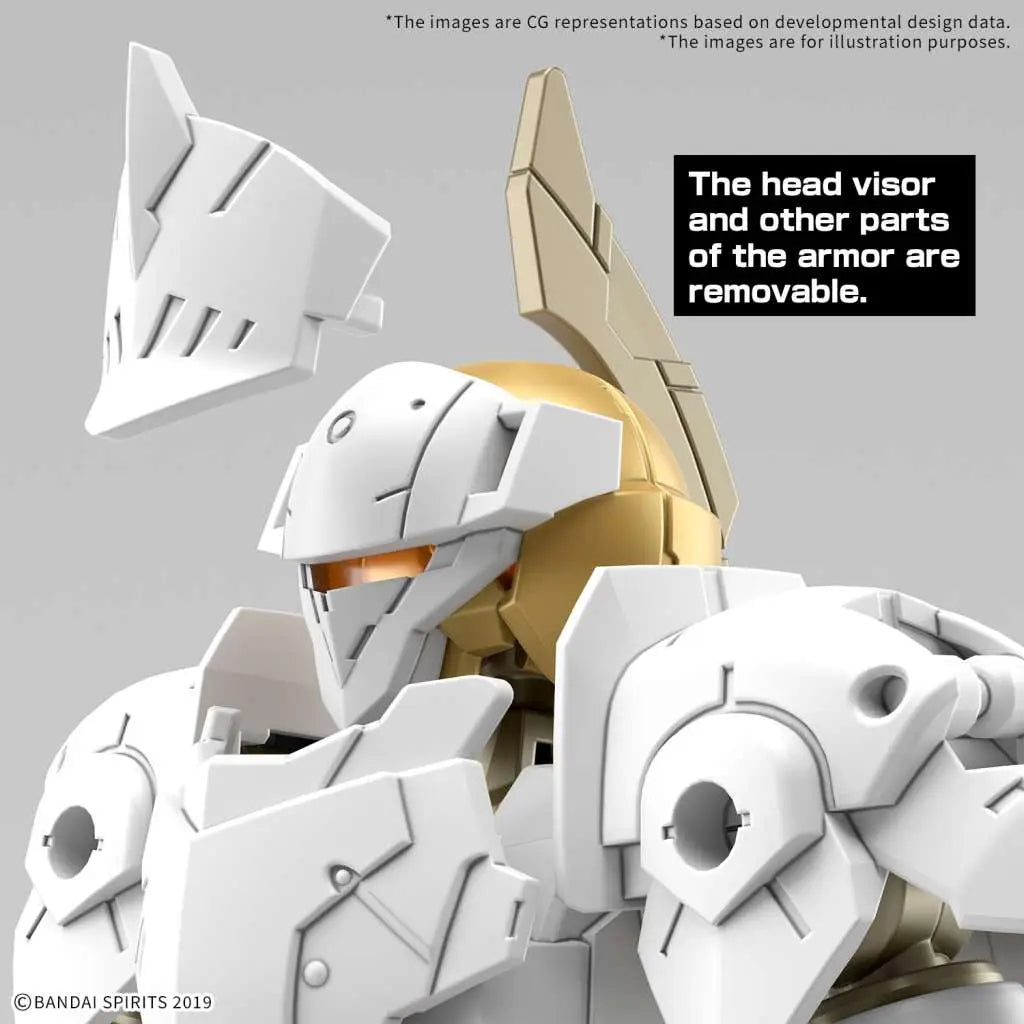 BANDAI 30MM EXM-A9RK SPINATIO ROYAL KNIGHT TYPE 1/144 MODEL KIT 12 cm