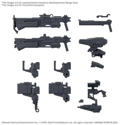BANDAI 30MM OP PT SET ARM CORE VI FIRES RUBI WEAPON SET 03 MODEL KIT nd
